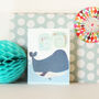 Whale Wishes Mini Greetings Card, thumbnail 1 of 3