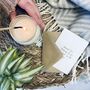 Personalised 'Thank You Message' Soy Scented Candle, thumbnail 4 of 7