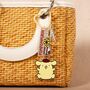 Hello Kitty Pompompurin Keyring With Charms, thumbnail 1 of 5