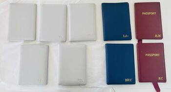 Passport Cover With Monogram, 5 of 10