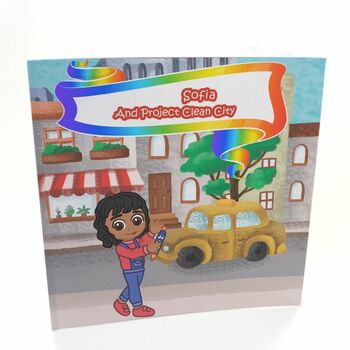 Super Personalised Book For Children, Cleaning The City, 5 of 6