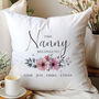 Personalised Nanny Grandchild Cushion, thumbnail 3 of 3
