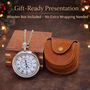 Personalised The Titanic Pocket Watch With Case – Meaningful Birthday And Anniversary Keepsake, thumbnail 7 of 12