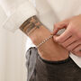Men's Personalised Rolo Chain Bracelet, thumbnail 1 of 4
