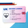 Driving Licence Personalised Anniversary Card, thumbnail 2 of 3