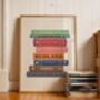 Bristol Book Stack Art Print, thumbnail 6 of 6