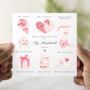 Personalised My Husband Valentine's Day Card, thumbnail 1 of 3