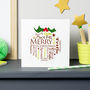 Personalised Christmas Pudding Card Pack, thumbnail 1 of 4