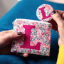 Liberty Print Personalised Purse /Mirror Gift For Girl, thumbnail 2 of 7