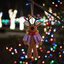 Handmade Felt Donner The Neon Reindeer Decoration, thumbnail 1 of 3