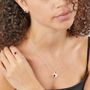 Sterling Silver July Birthstone Stud Earrings – 7mm, thumbnail 6 of 9