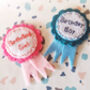 Pet Birthday Rosette Collar Accessory, Two Choices, thumbnail 1 of 4