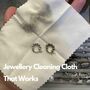 Spero London Jewellery Cleaning And Polishing Cloth, thumbnail 2 of 6