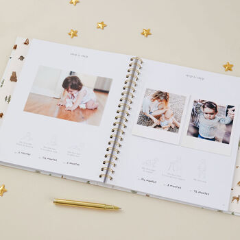 Woodland Baby Memory Book Baby Record Journal For First Five Years, 12 of 12