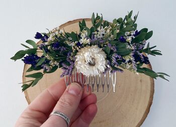 Dried Flower Hair Comb, 4 of 5