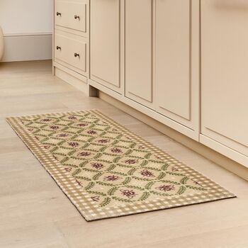 Beehive Beige Washable Doormat, 6 of 7