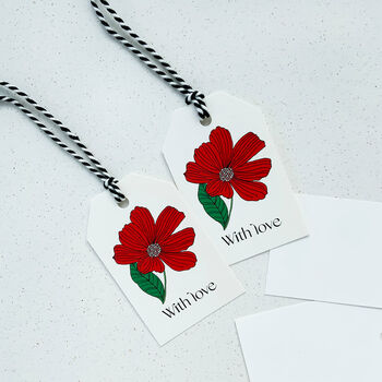 Floral Wrapping Paper And Tags, 3 of 5