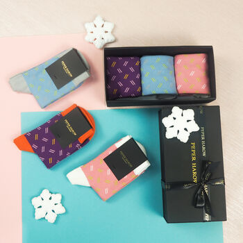 Parallel Women’s Socks Gift Box, 3 of 6