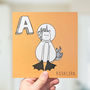Unicorn Alphabet Cards A To M, thumbnail 1 of 12