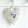 Personalised Wedding Hanging Heart Gift, thumbnail 11 of 12