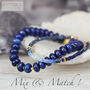 Ombre Blue Sapphire Bracelet In Silver Or Gold, thumbnail 8 of 11