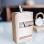 Modern Luxury Oak Pen Holder Storage Personalised Gifts, thumbnail 7 of 9