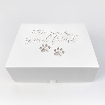 Treasured Memories Pet Memorial Keepsake Box, 2 of 6