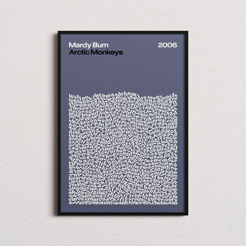 Arctic Monkeys Mardy Bum Lyrics Print, 6 of 9