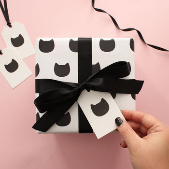 Black Cat Wrapping Paper, 5 of 7