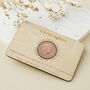 21st Birthday 2005 Penny Personalised Wallet Card, thumbnail 1 of 5