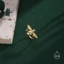 Sterling Silver Piercing Free Bumble Bee Ear Cuff, thumbnail 6 of 10