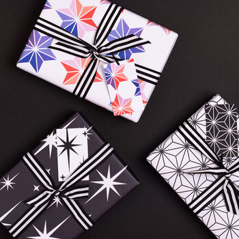 Luxury Stars, Christmas Wrapping Paper, 2 of 5