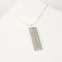 Silver Stainless Steel Coordinate Necklace, thumbnail 2 of 6