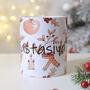 Personalised Christmas Festive Mug, thumbnail 2 of 3