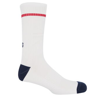 Limited Edition England White Luxury Sports Men's Socks, 2 of 3