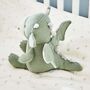Personalised Green Knitted Dragon Soft Toy, thumbnail 4 of 5