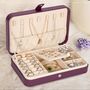 Small Pu Leather Jewellery Travel Box Organiser, thumbnail 1 of 6