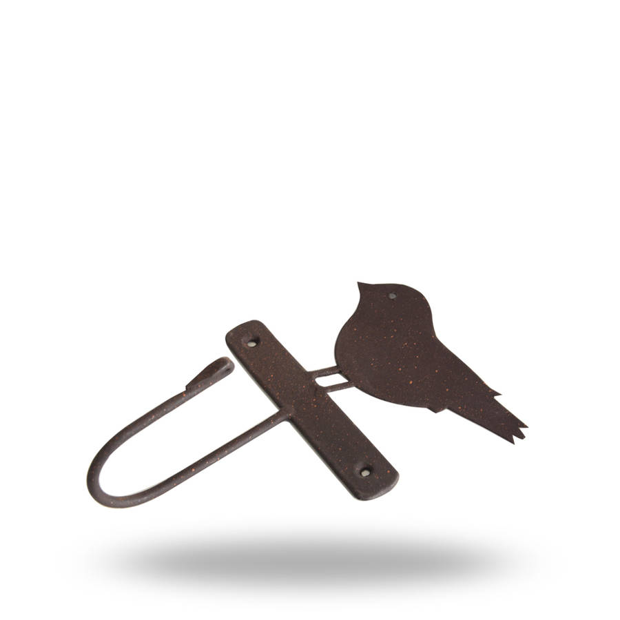 single trinca bird hook iron finish by trincaferro