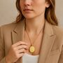 Personalised Large Oval 9ct Gold Photo Locket Necklace, thumbnail 6 of 10