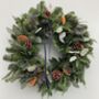 Fresh Christmas Door Wreath, thumbnail 1 of 2