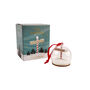 Let It Snow Christmas Bauble | North Pole | Fake Snow | Christmas Keepsake | Christmas Sign | Glass Tree Decoration Ornament | Gift Boxed, thumbnail 2 of 4