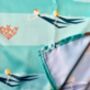 Sea Swimmers Reusable, Silky, Recycled Fabric Gift Wrap, thumbnail 1 of 9