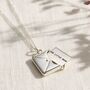 Personalised Baby Scan Envelope Necklace, thumbnail 3 of 9