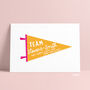 Family Name Personalised Pennant Print, thumbnail 9 of 12