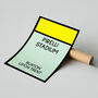 Pirelli Stadium Monopoly Burton Football Print, thumbnail 2 of 2