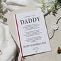 Twins Father's Day Card For Daddy From Twin Girls Twin Boys, thumbnail 1 of 4