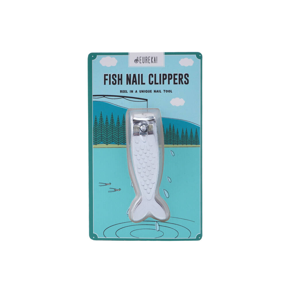 Fun Novelty Fishtail Nail Clippers In Gift Pack, 1 of 2