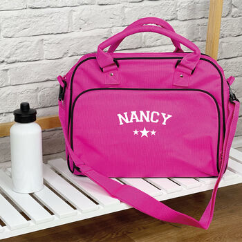 Personalised Dance Bag With Stars, 3 of 4