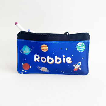 Personalised Space Theme Pencil Case, 2 of 3