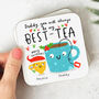 'Daddy My Best Tea' Personalised Christmas Mug, thumbnail 2 of 2
